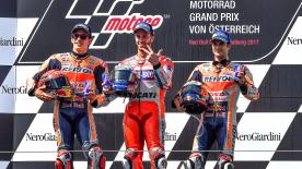 Andrea Dovizioso and Marc Marquez had one of the best head-to-head battles in the history of MotoGP™