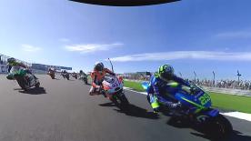 Enjoy the incredible start of Johann Zarco at the Silverstone Circuit for the British Grand Prix