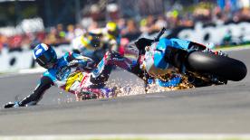 A detailed look at the cause and effect of the noteworthy crashes of the #BritishGP.