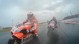 Enjoy the MotoGP™ race start from the point of view of various riders.
