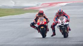 An explanation of some of the most remarkable overtakes that took place at the #SanMarinoGP.