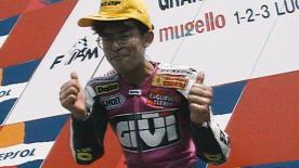 The charismatic motorcycle racer discusses his career and relationship with a certain Valentino Rossi