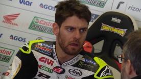 Brit only just ends the first day in Jerez in second as he puts in the kilometers for HRC - with a 2017 machine and two 2018 prototypes