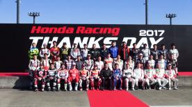 Marquez, Pedrosa and Nakagami attended Honda Racing's annual Thanks Day at the Twin Ring Motegi