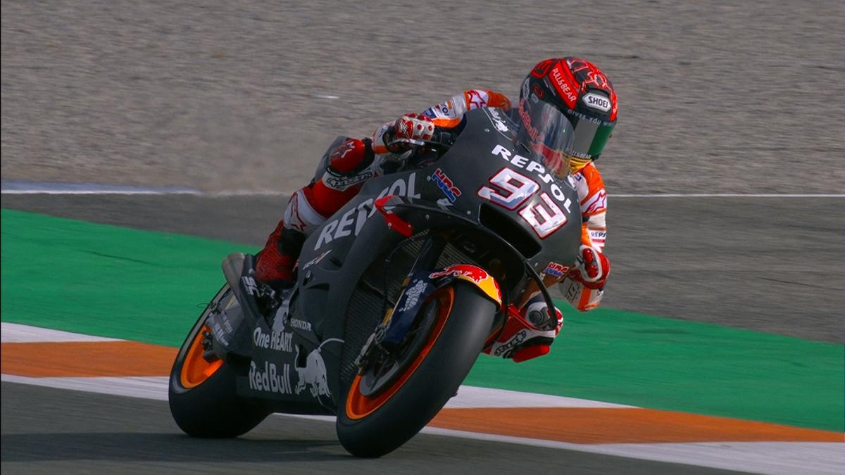 Marquez Maiden Outing On The Brand New Honda Bike Motogp