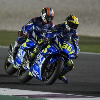 Rins e Mir: potenza Suzuki a Losail