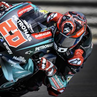Quartararo quickest from Crutchlow as lap records tumble