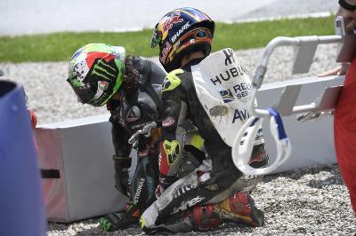 Photo Sequence The Huge Austrian Grand Prix Crash MotoGP