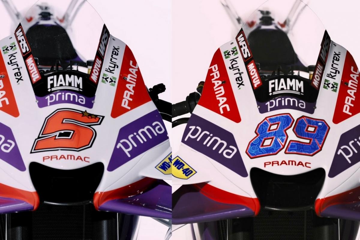 First Look Martin And Zarco Reveal Prima Pramac Ducati Motogp