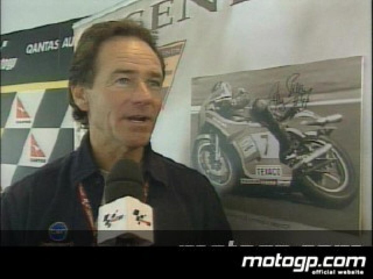 Barry Sheene struck by cancer MotoGP™