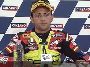 Hector BARBERA  after race