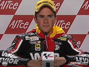 Nicolas Terol interview after race in France