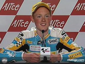 Bradley Smith interview after race in France