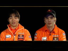 Kallio and Aoyama on life together with KTM