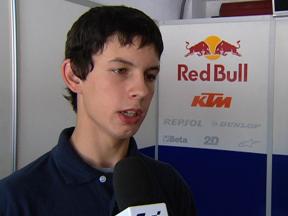 JD Beach on his CEV debut with the Red Bull MotoGP Academy