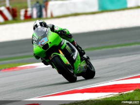 Anthony West in action in Sepang
