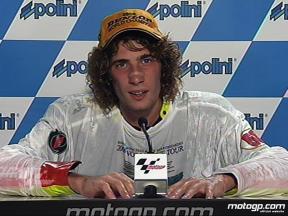 Marco Simoncelli interview after race in Sepang
