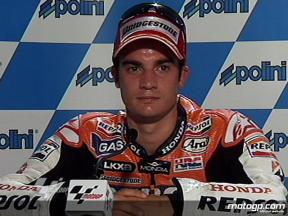 Dani Pedrosa interview after race in Sepang
