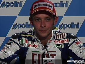 Valentino Rossi interview after race in Sepang