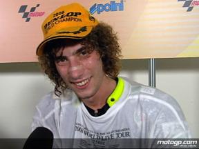 Simoncelli overjoyed with first 250cc title