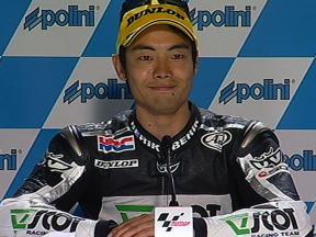 Entrevista con Hiroshi Aoyama tras la carrera en Japón