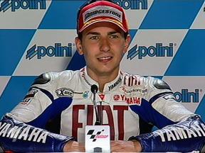 Jorge Lorenzo interview after race in Japan