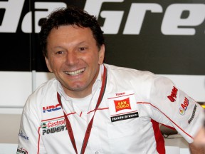 San Carlo Honda manager Fausto Gresini