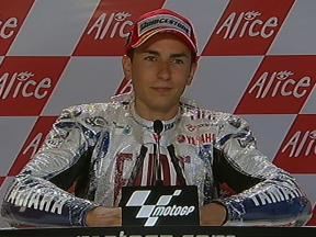 Jorge Lorenzo interview after QP in Sachsenring