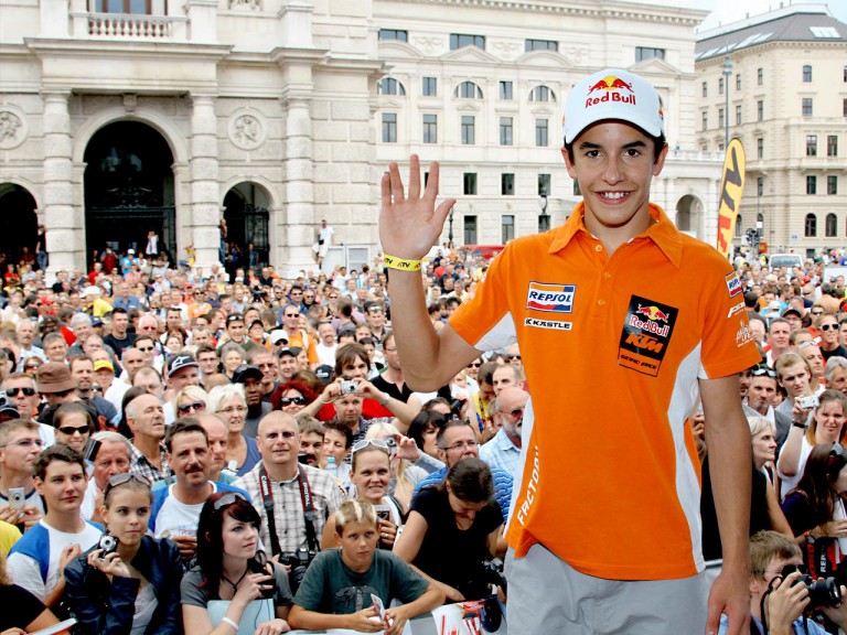 Marc Márquez enjoys Viennese whirl