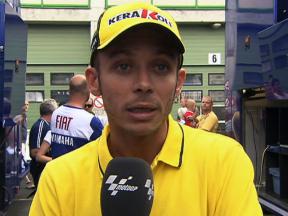 Rossi explains Brno testing menu