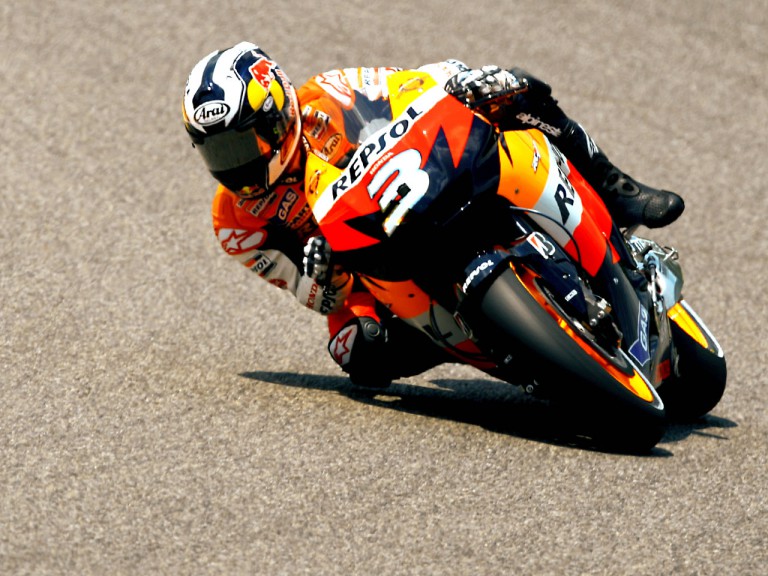 dani pedrosa in action