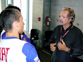 John Bruno presents the MotoGP 3D HD demo