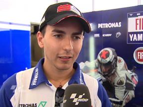 Lorenzo reflects on Friday results