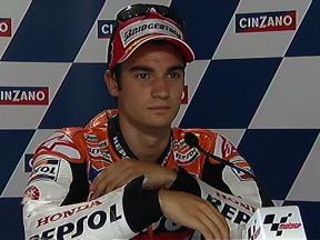 Dani Pedrosa interview after race in Misano