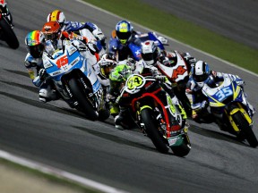 Moto2 Action in Qatar