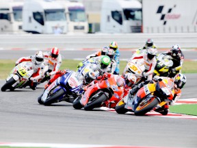 MotoGP group in action