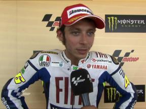 Rossi delighted with first pole of season