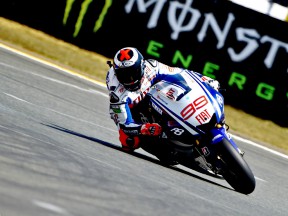 Jorge Lorenzo in action in Le Mans