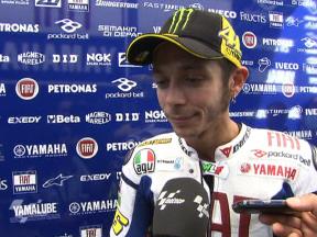 Rossi pleased with sensations