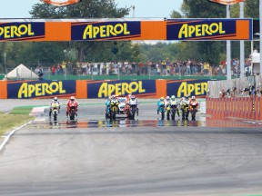 MotoGP Race starts at the GP Aperol di San Marino e della Riviera di Rimini