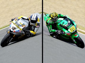 Moto2 riders Luthi and Iannone