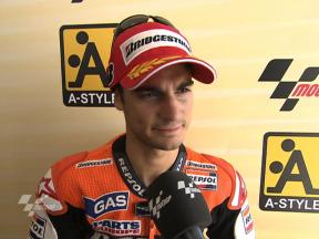 Pedrosa pleased with qualification position