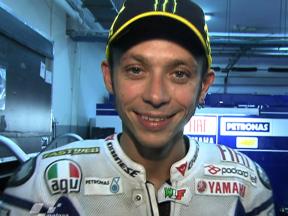 Good start pleases early pacesetter Rossi