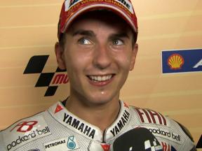 2010 MotoGP World Champion Jorge Lorenzo reviews his achievement