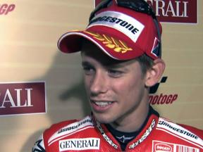 Stoner delighted with pole