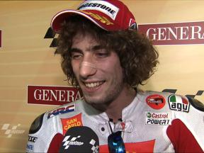 Simoncelli thrilled to be on row one