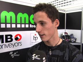 Valencia Test  2010 - Day one - Moto2 - Interview - Pol Espargaro