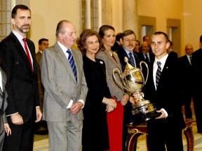 Jorge Lorenzo receives his National Sport Prize