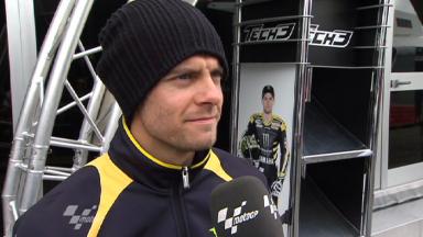 Estoril 2011 - MotoGP - QP - Interview - Cal Crutchlow