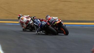 Le Mans 2011 - MotoGP - Race - Action - Lorenzo and Dovizioso